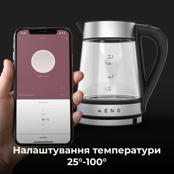 Електрочайник AENO EK1S (AEK0001S)