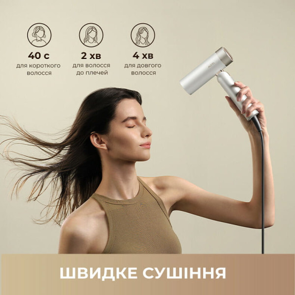 Фен Mova Flip10 White (AMFL10-WH)