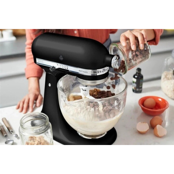 Кухонна машина KitchenAid Artisan 4.8 л Black (5KSM125EBM)