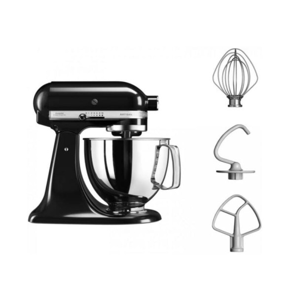 Кухонна машина KitchenAid Artisan 4.8 л Black (5KSM125EOB)