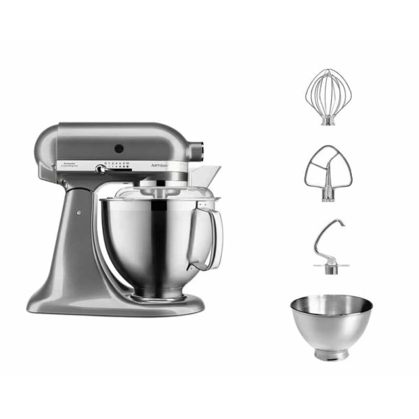 Кухонна машина KitchenAid Artisan 5KSM185PSEMS Silver Medallion