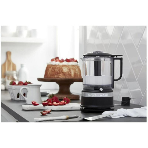 Кухонний мінікомбайн KitchenAid 5KFC0516EBM матовий чорний
